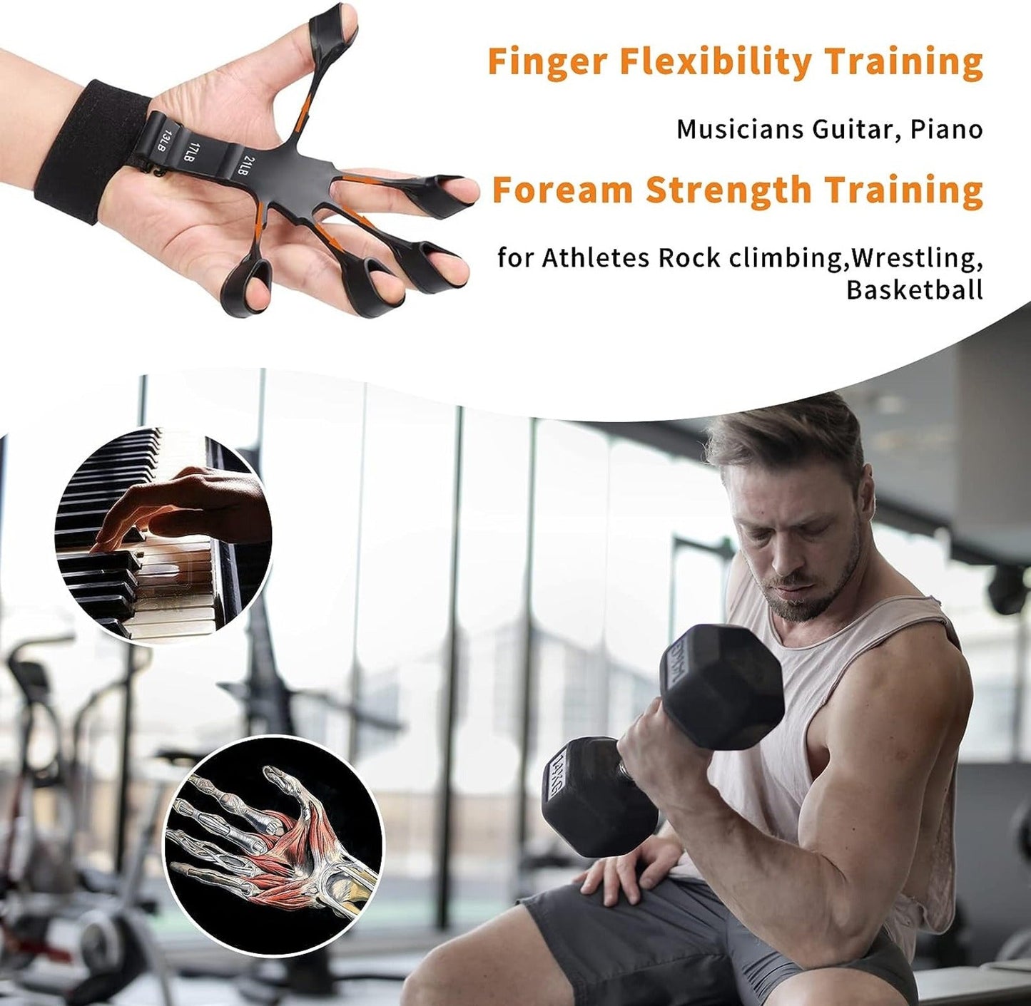 Silicon Hand Finger Exerciser