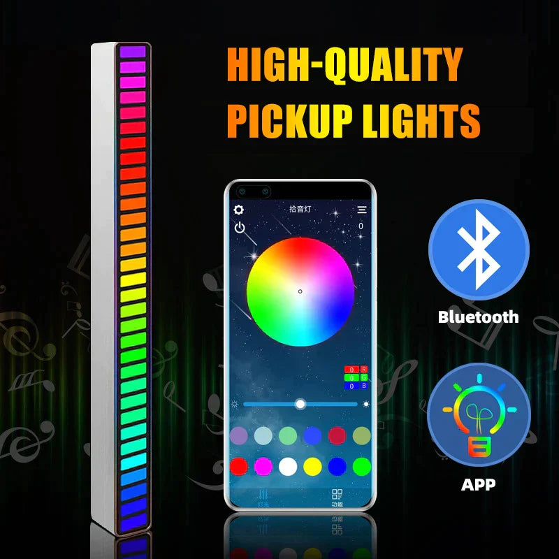 Rhythm LED Lights - RGB Light Bar Sync with Music