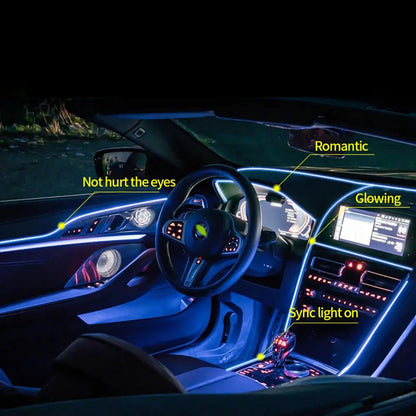 Interior Cold Light For Car's (Blue Color)