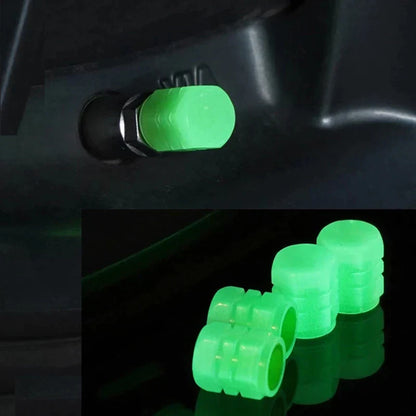 Universal Luminous Tire Air Valves Caps